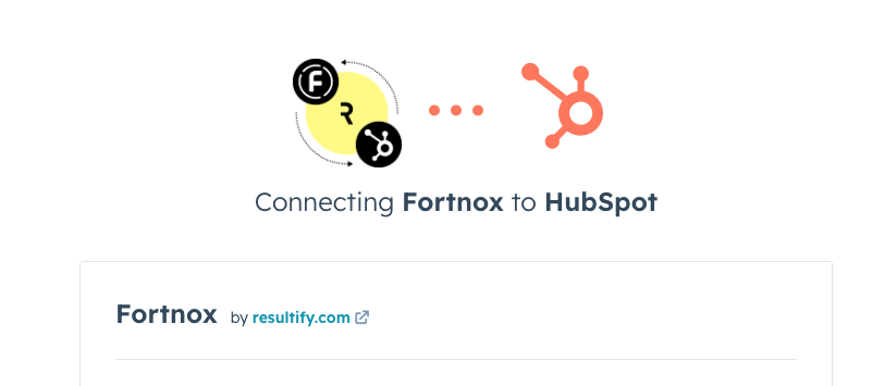 Choose HubSpot account